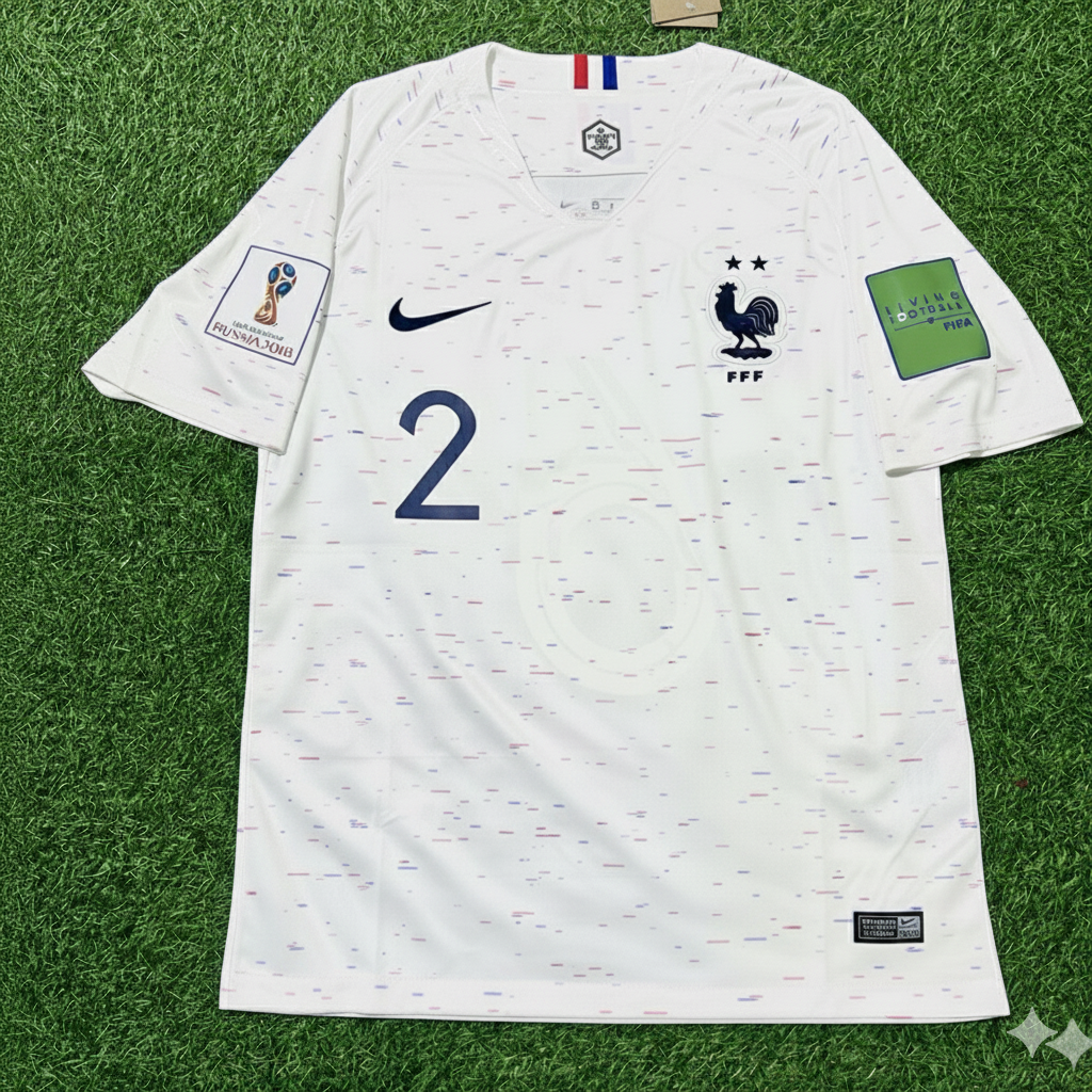 France World Cup 2018 Benjamin Pavard 2- Kit Football Jersey