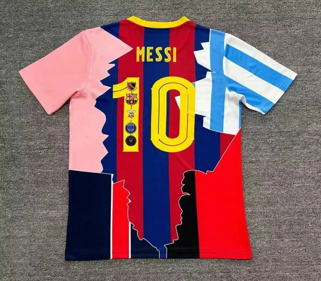 GOAT Lionel Messi Combo All Teams Special Jersey Trikot Maillot Soccer Kit