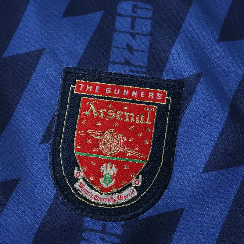 Arsenal FC 94/95 Season Royal Retro Football Jersey Kit