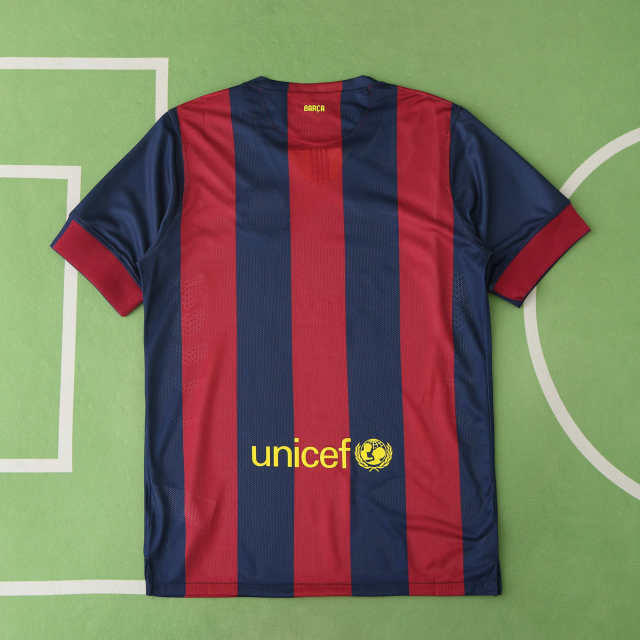 Barcelona 2014/15 Season Home Retro Football Jersey