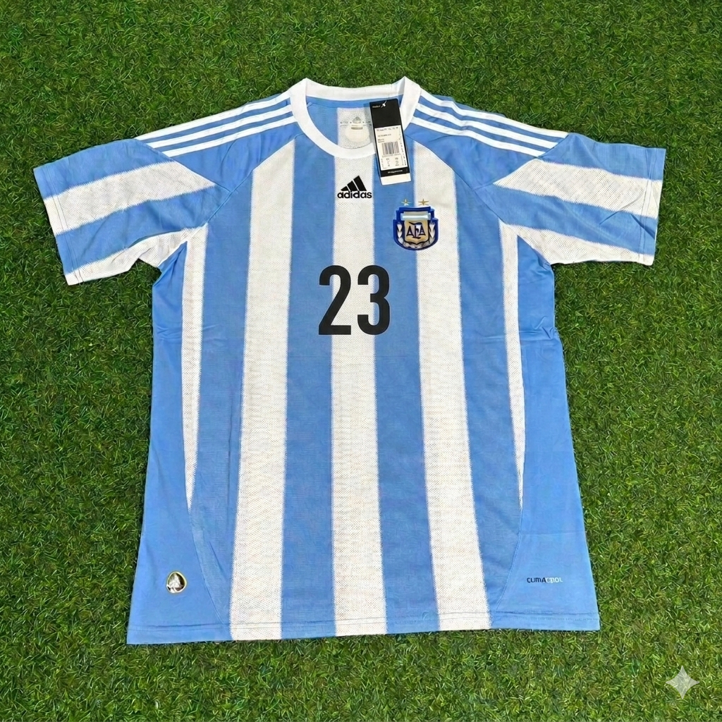 Argentina World Cup 2010 Javier Pastore 23- Retro Football Jersey