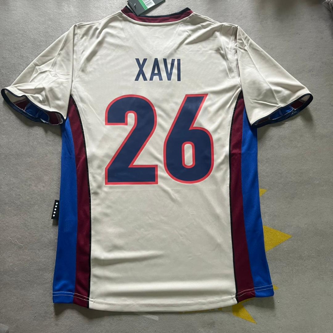 Xavi Barcelona 98/99 Retro Football Jersey Kit – JerseyParadise