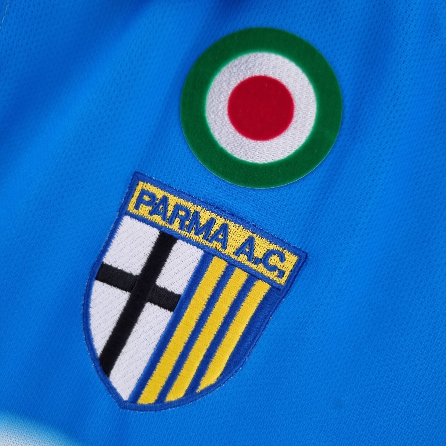 Parma 1999/2000 Blue Retro Football Jersey