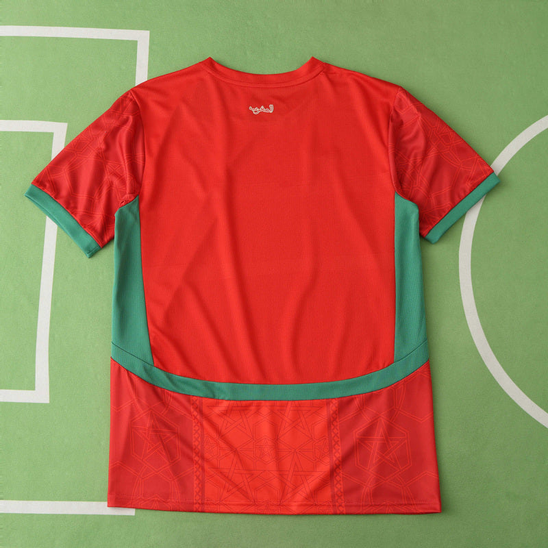 Morocco Home African Cup 2025 Season Football Jersey Kit
