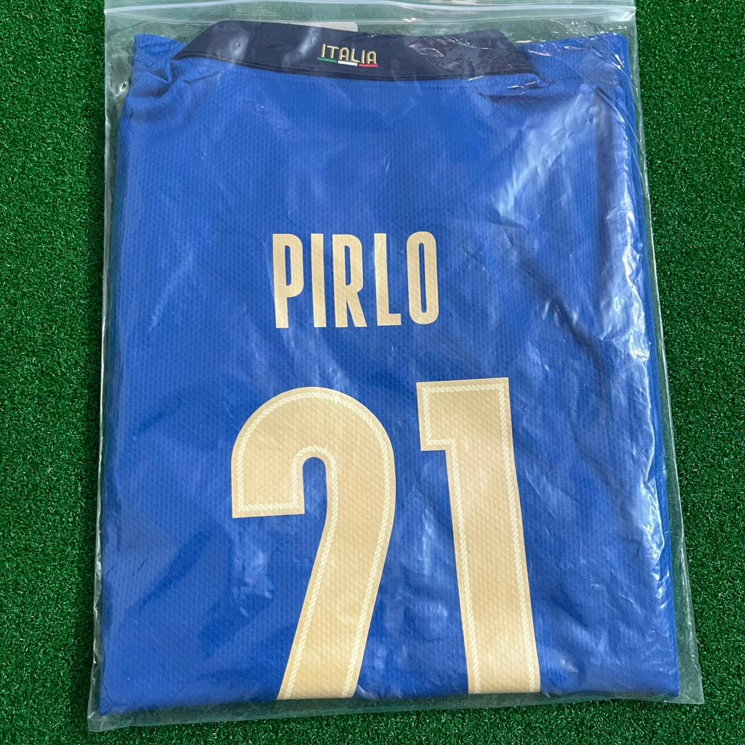 21 Andrea Pirlo – Italy EURO 2020 Final Retro Soccer Jersey – | Trikot | Maillot Soccer Kit