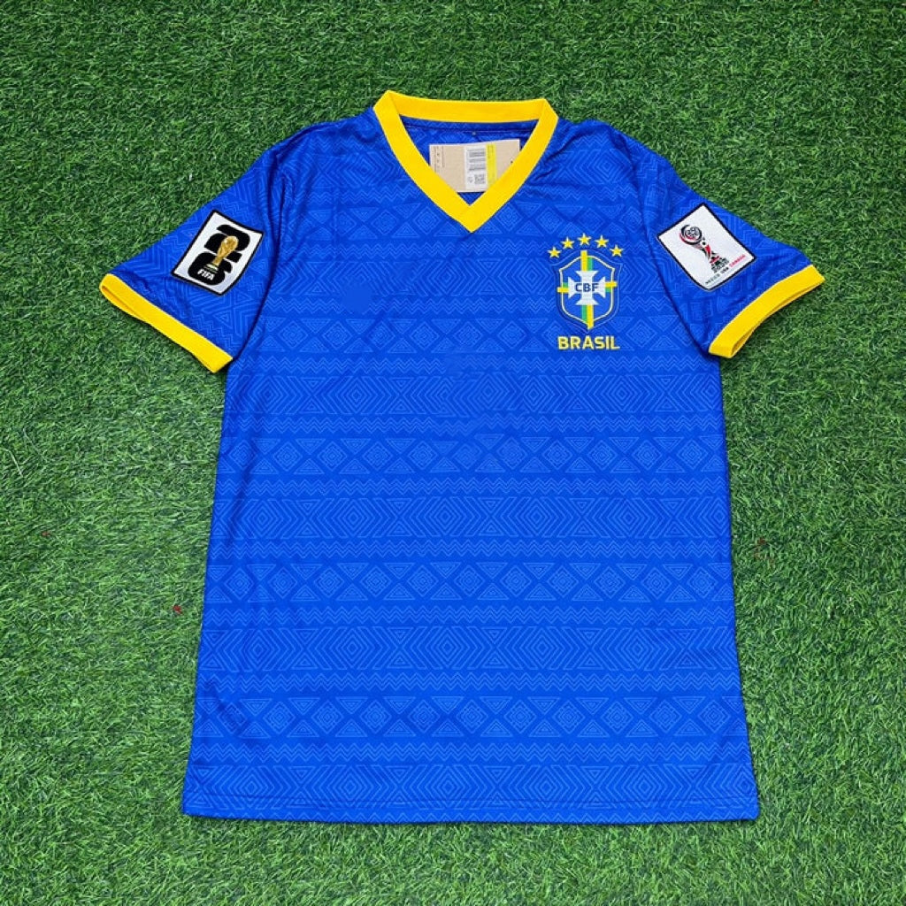 Matheus Cunha 9- Brazil 2026 World Cup Blue New Season Football Jersey