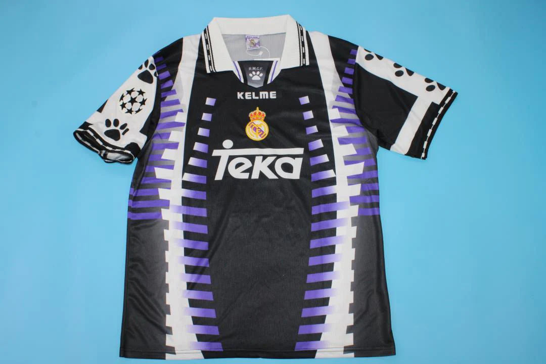 Fernando Redondo #6 Real Madrid 1997-1998 Season Third Jersey