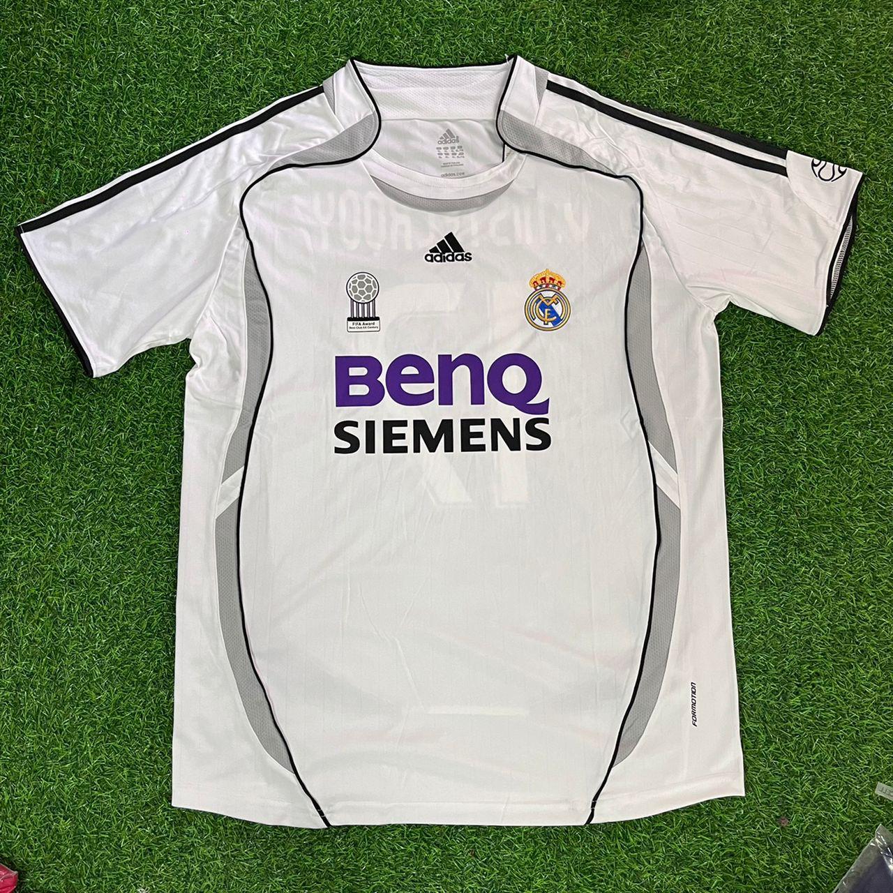 Gonzalo Higuaín 20– Real Madrid 2006–2007 Home Kit Jersey – | Trikot | Maillot Soccer Shirt