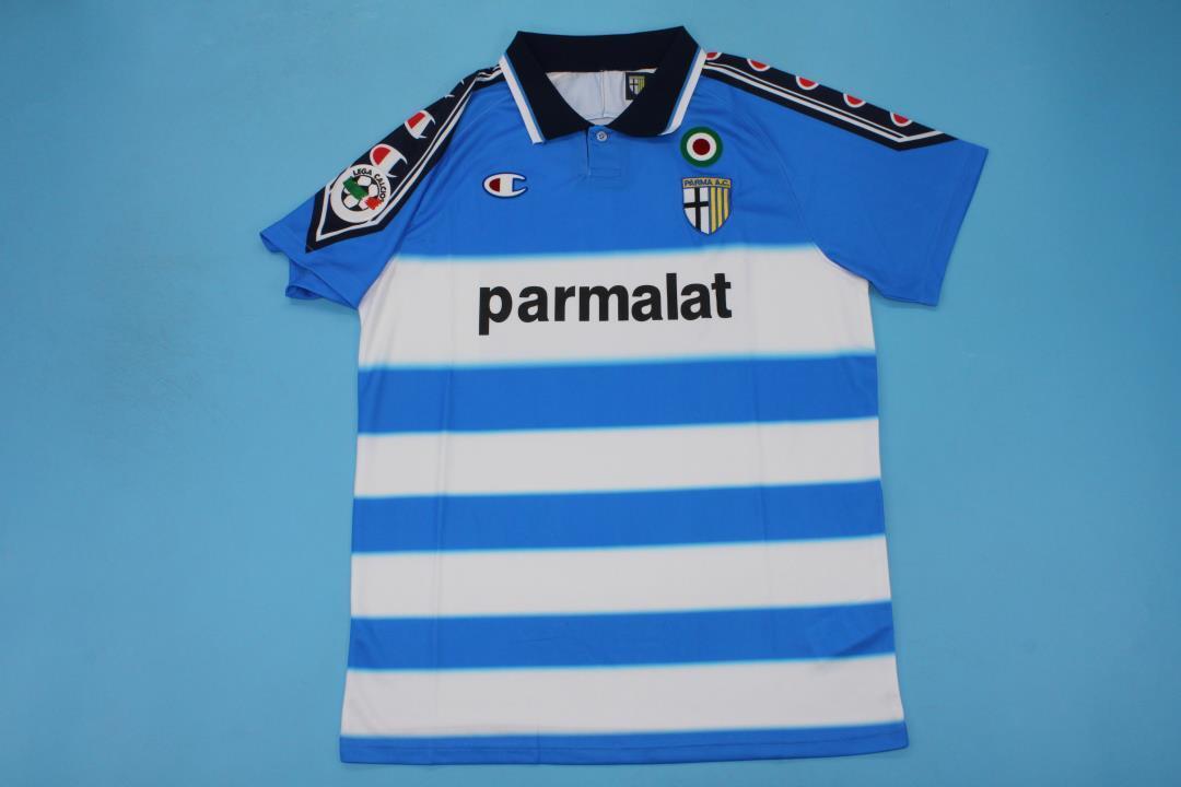 Gianluigi Buffon Parma 1999/2000 Blue Retro Football Jersey
