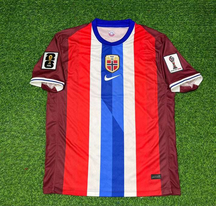 Norway World Cup 2026 Andreas Schjelderup Red Football Jersey Kit