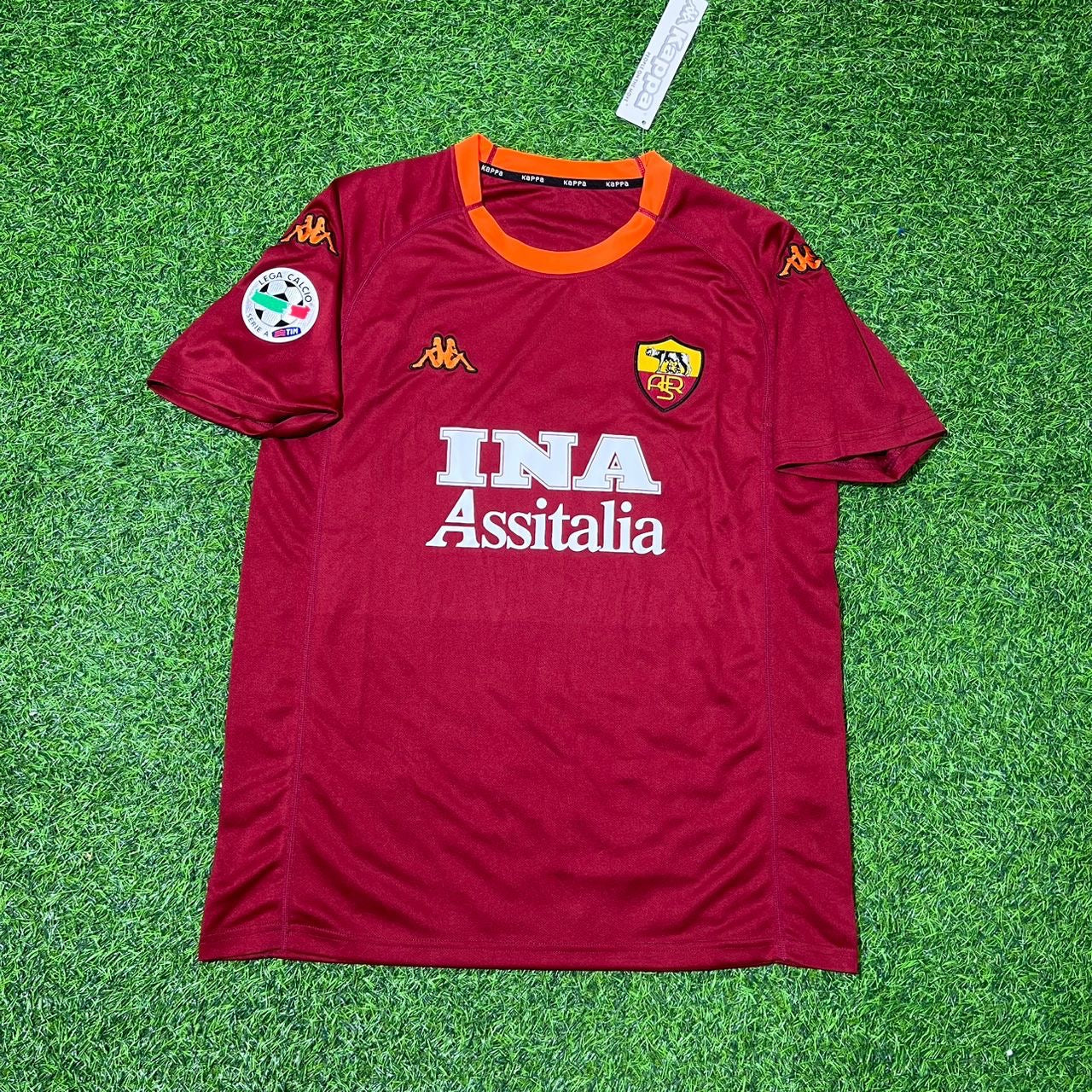 Vincenzo Montella #9 2000-2001 Home Retro Football Jersey Paradise Edition