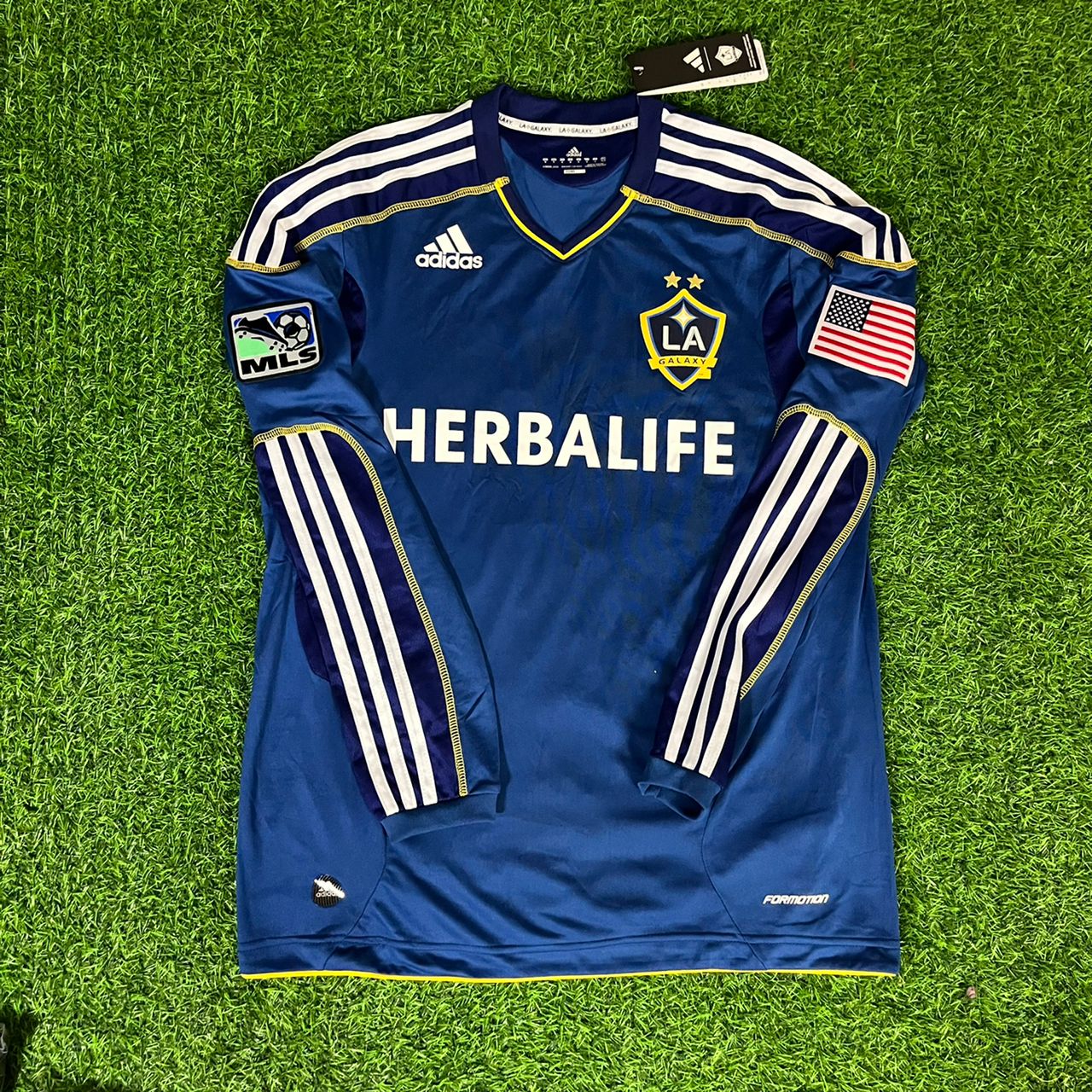 David Beckham 23 - LA Galaxy 2011/12 MLS Retro Kit Jersey Maillot Trikot