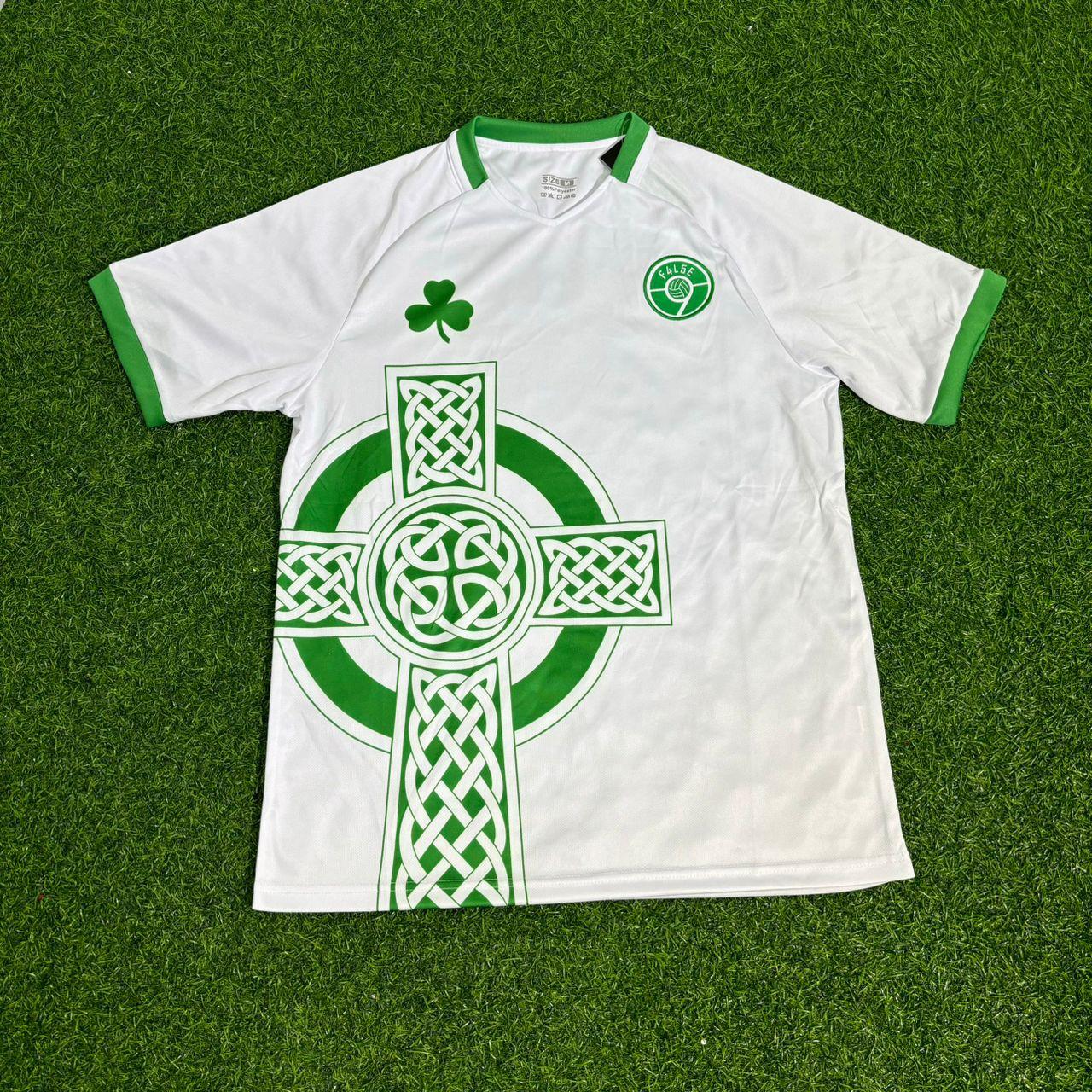 Paul McGrath 5- Ireland Vintage Special Edition White Football Jersey Collection