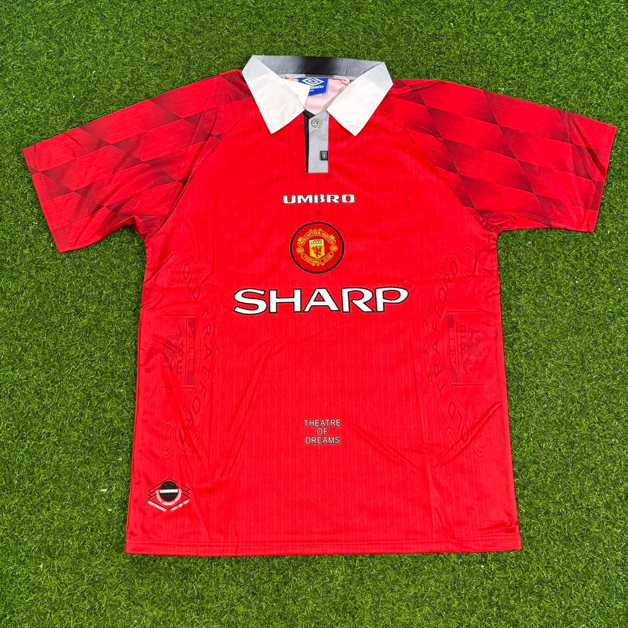 Eric Cantona Manchester United 1996-1998 Retro Football Jersey Kit