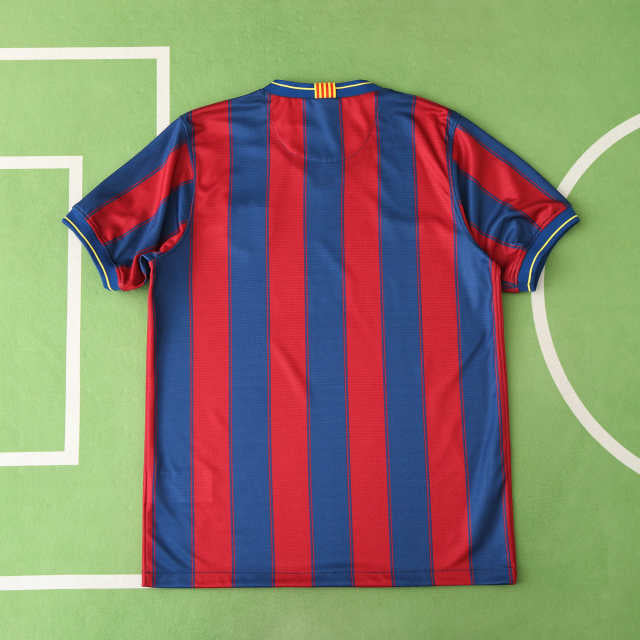 Barcelona 2009/10 Season Home Retro Football Jersey