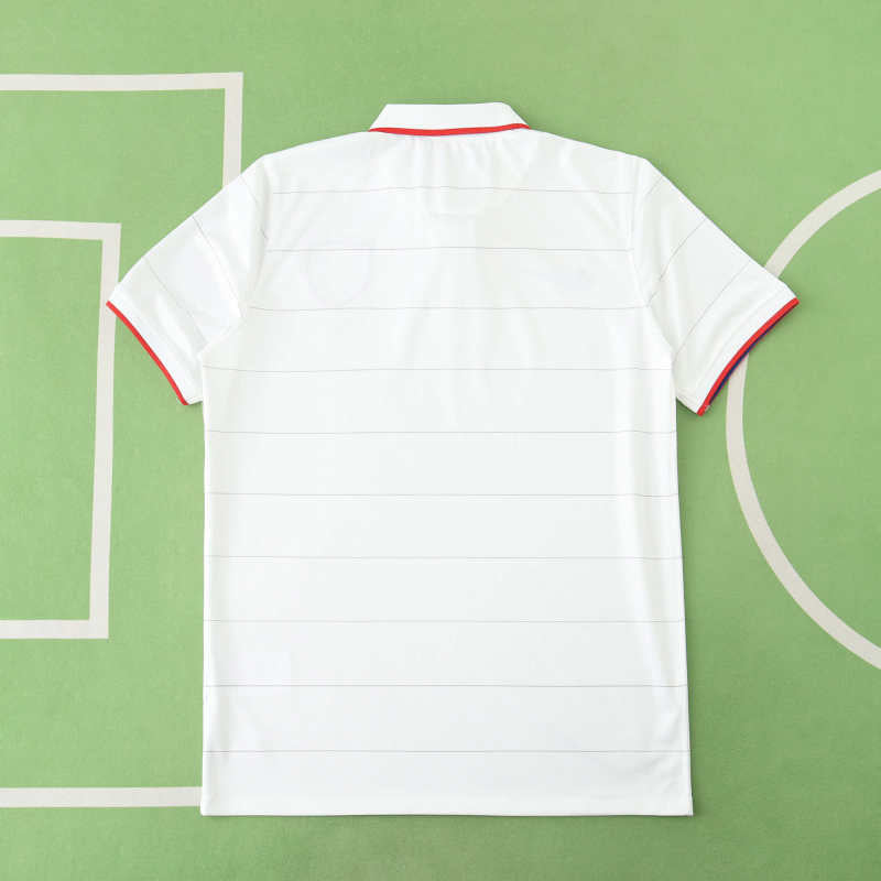 World USA 2014 Cup Retro White Jersey Triko Soccer Kit