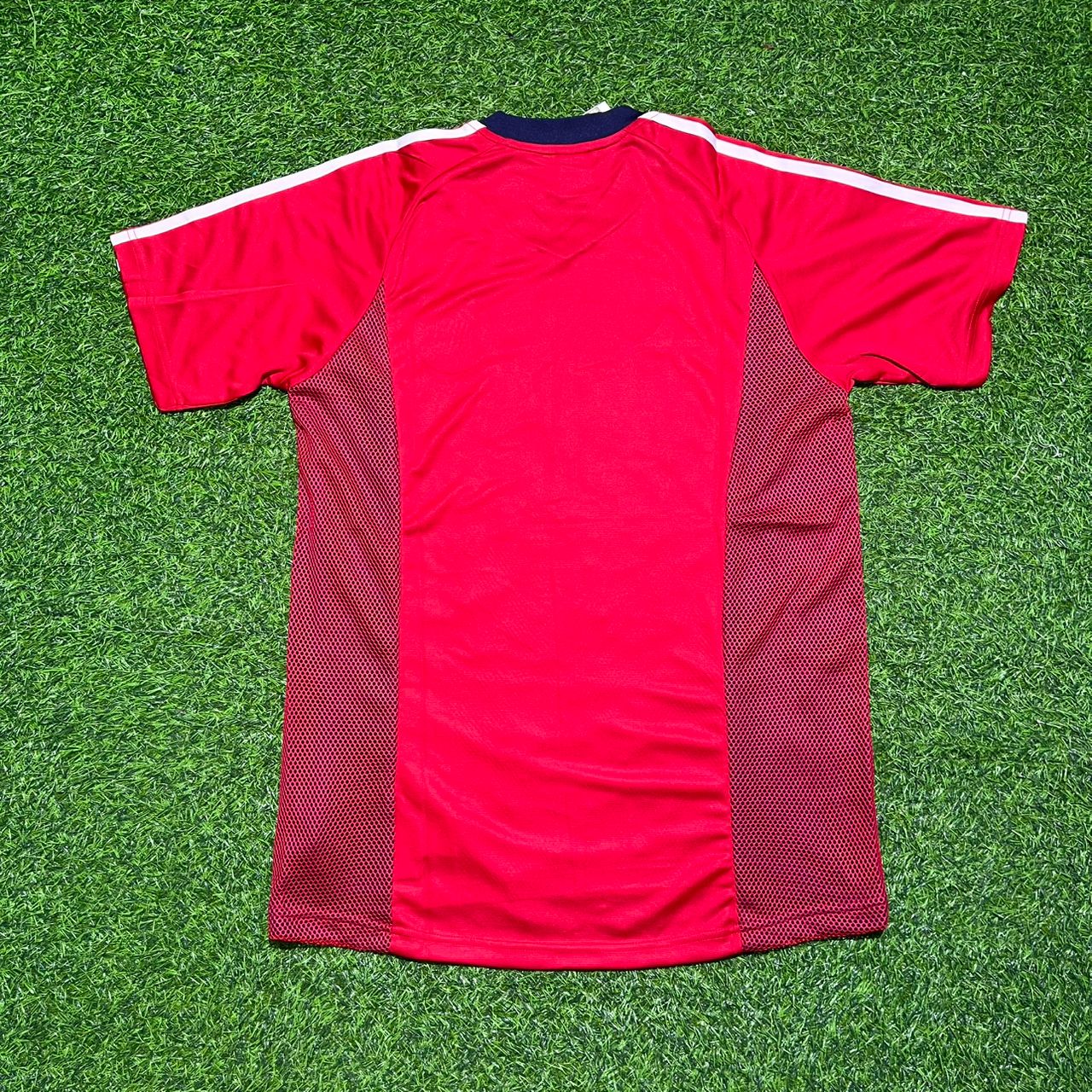 FC Bayern München 2002/2003 Season Home Red Retro Football Jersey