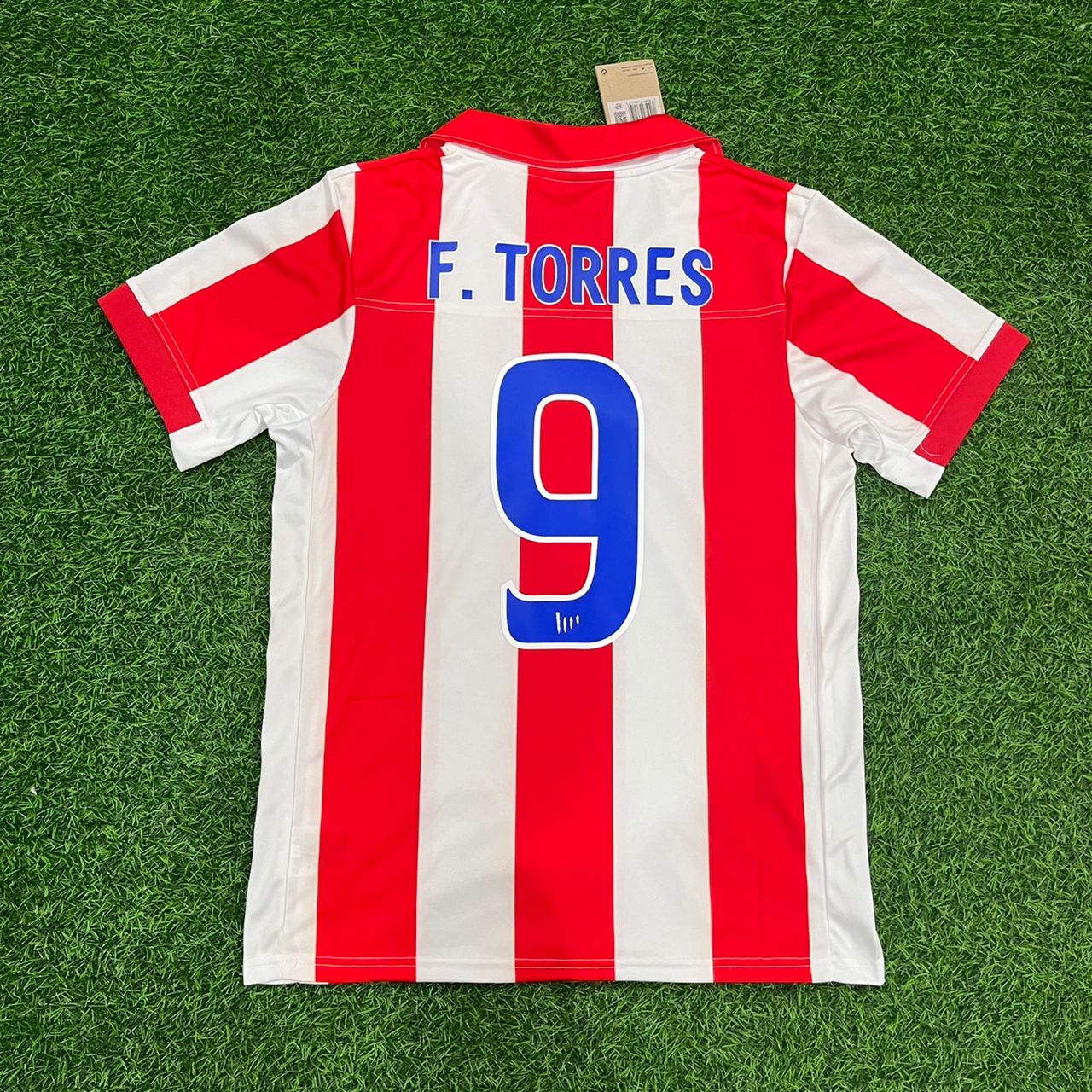 Fernando Torres Atletico de Madrid 2003 Retro Soccer Kit Jersey Trikot Maglia