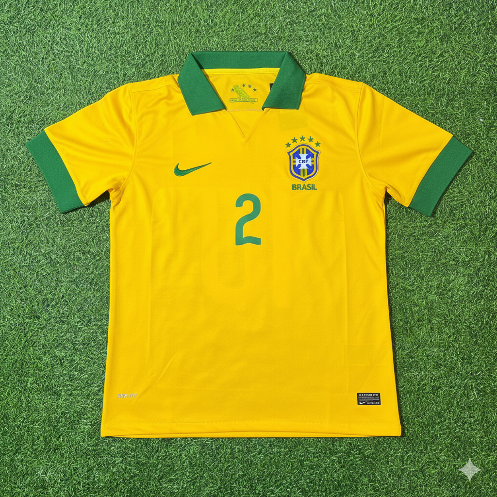 Cafu Brazil Retro Football Jersey Collection
