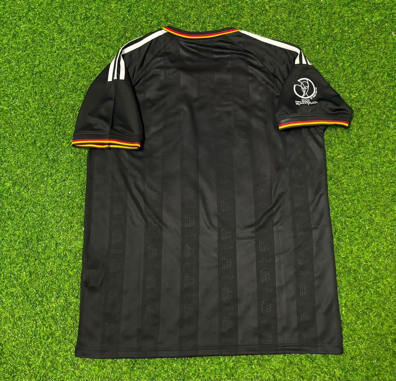 Germany World Cup 2002 Black Special Retro Football Jersey