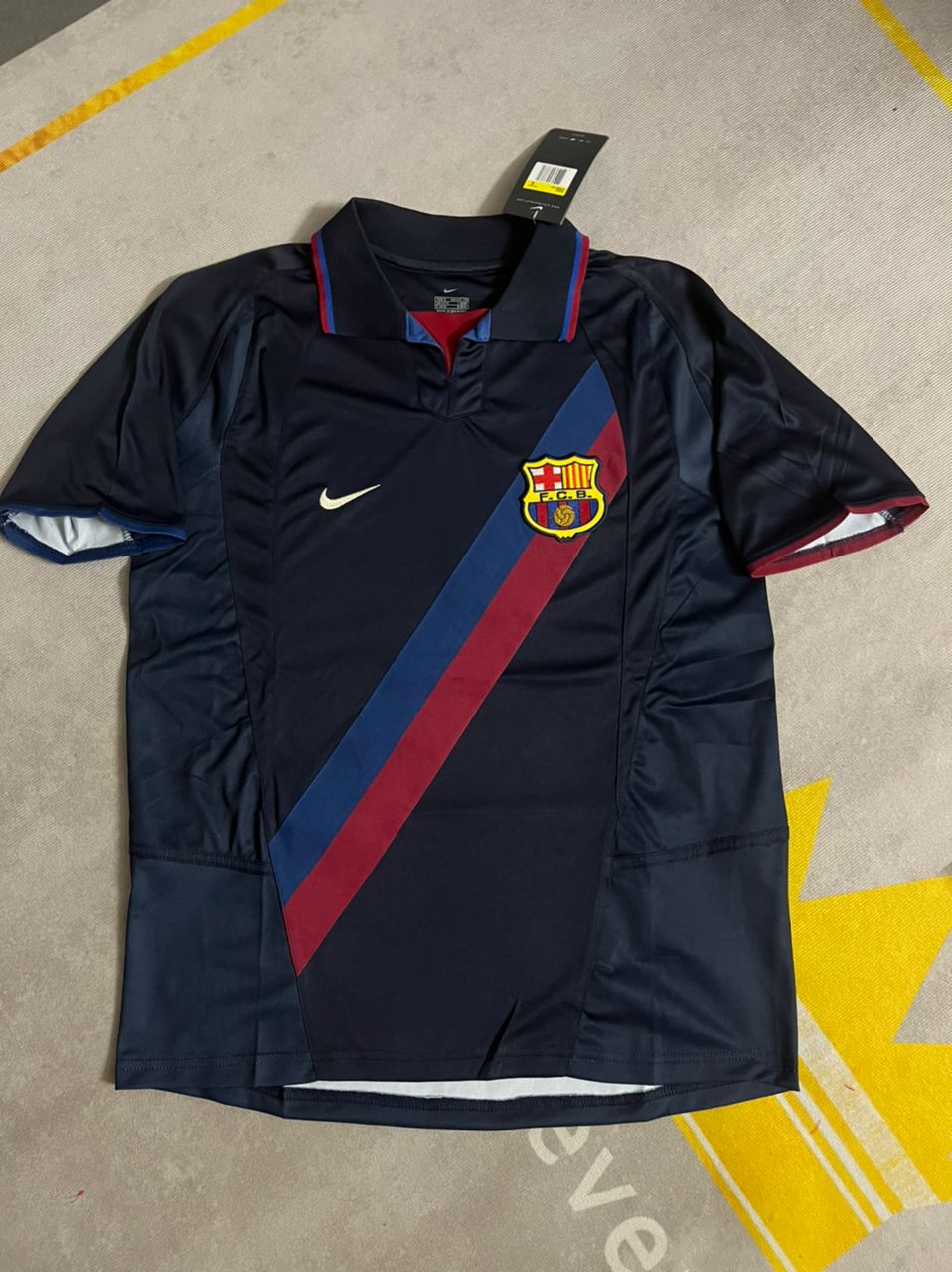 Carles Puyol Barcelona Retro 1997 Season Retro Football Jersey Trikot