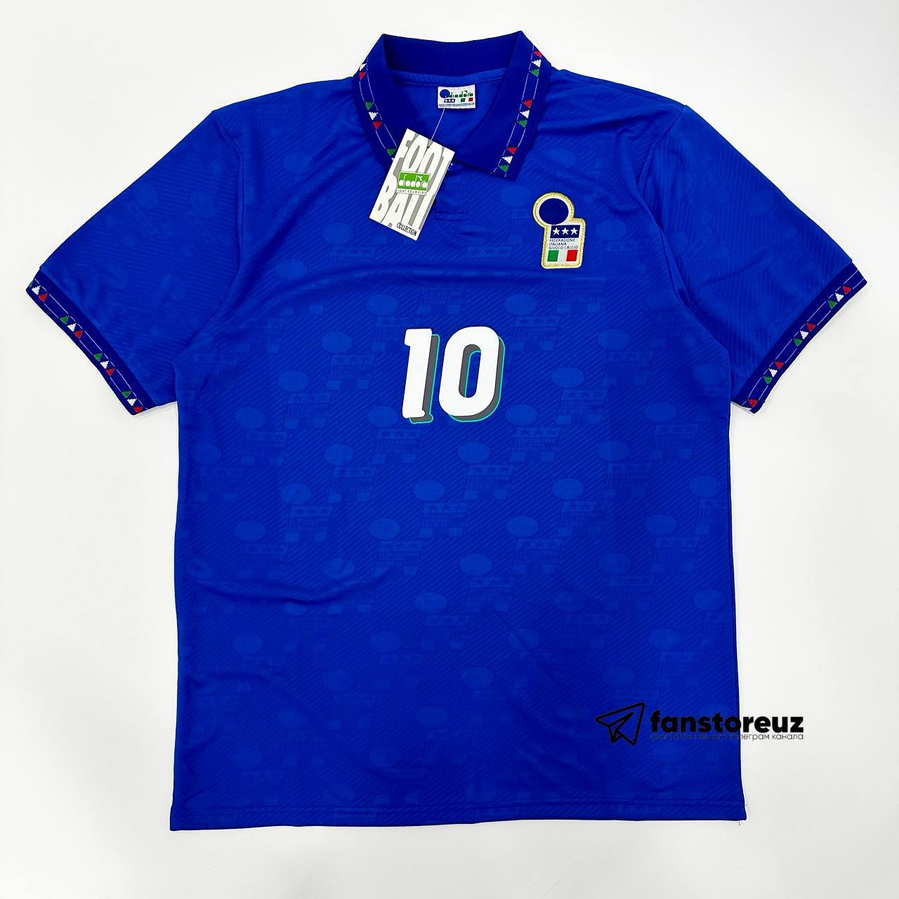 1994 World Cup Roberto Baggio Italy Retro Jersey Maillot Trikot Maglia