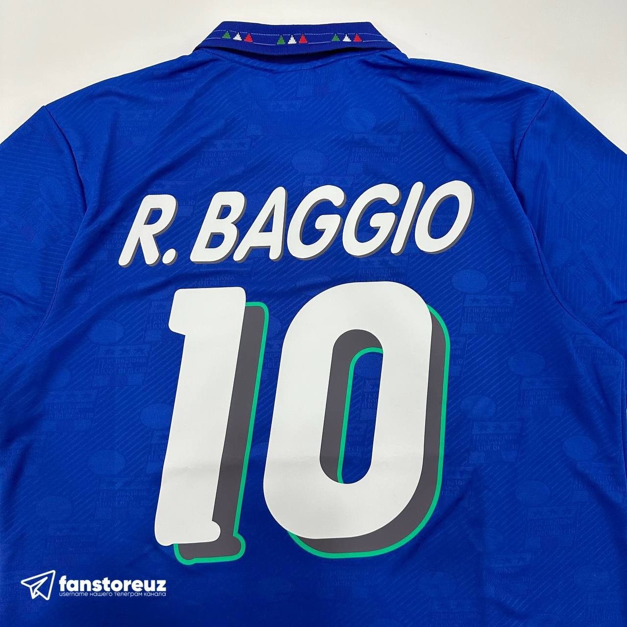 1994 World Cup Roberto Baggio Italy Retro Jersey Maillot Trikot Maglia