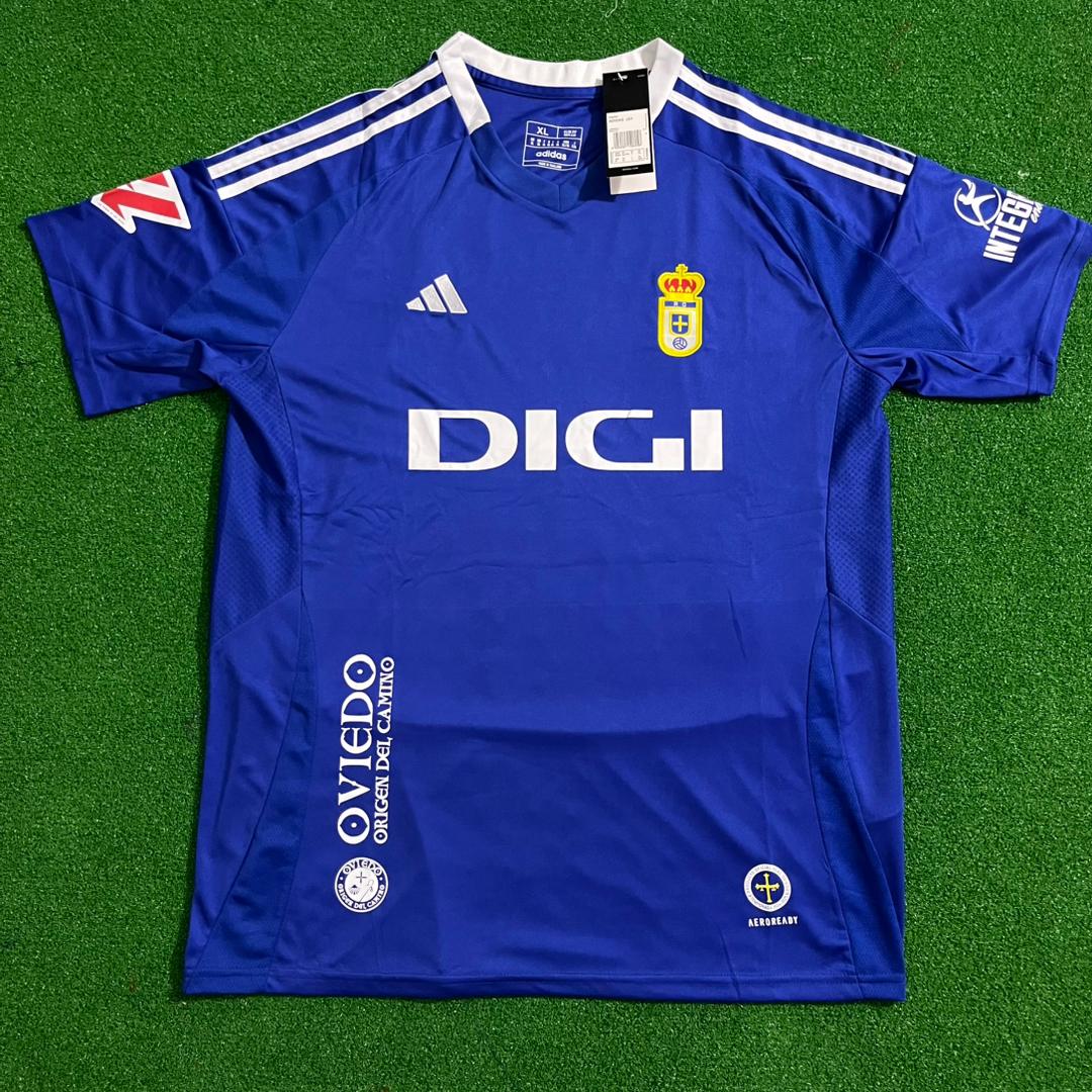 8 Santi Cazorla – Real Oviedo Kit Jersey – | Trikot | Maillot | Camiseta Soccer Kit