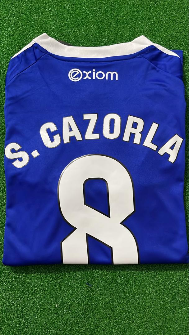 8 Santi Cazorla – Real Oviedo Kit Jersey – | Trikot | Maillot | Camiseta Soccer Kit