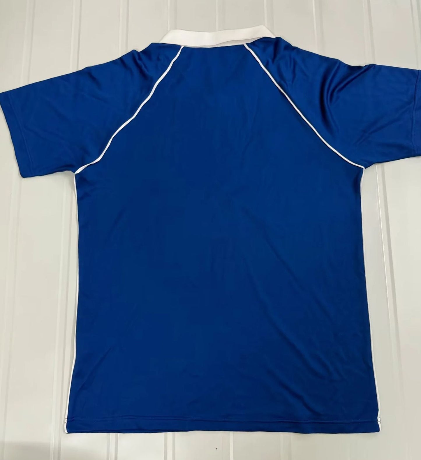 FC Schalke 04 1984/85 Blaues Heimtrikot retro Fußball