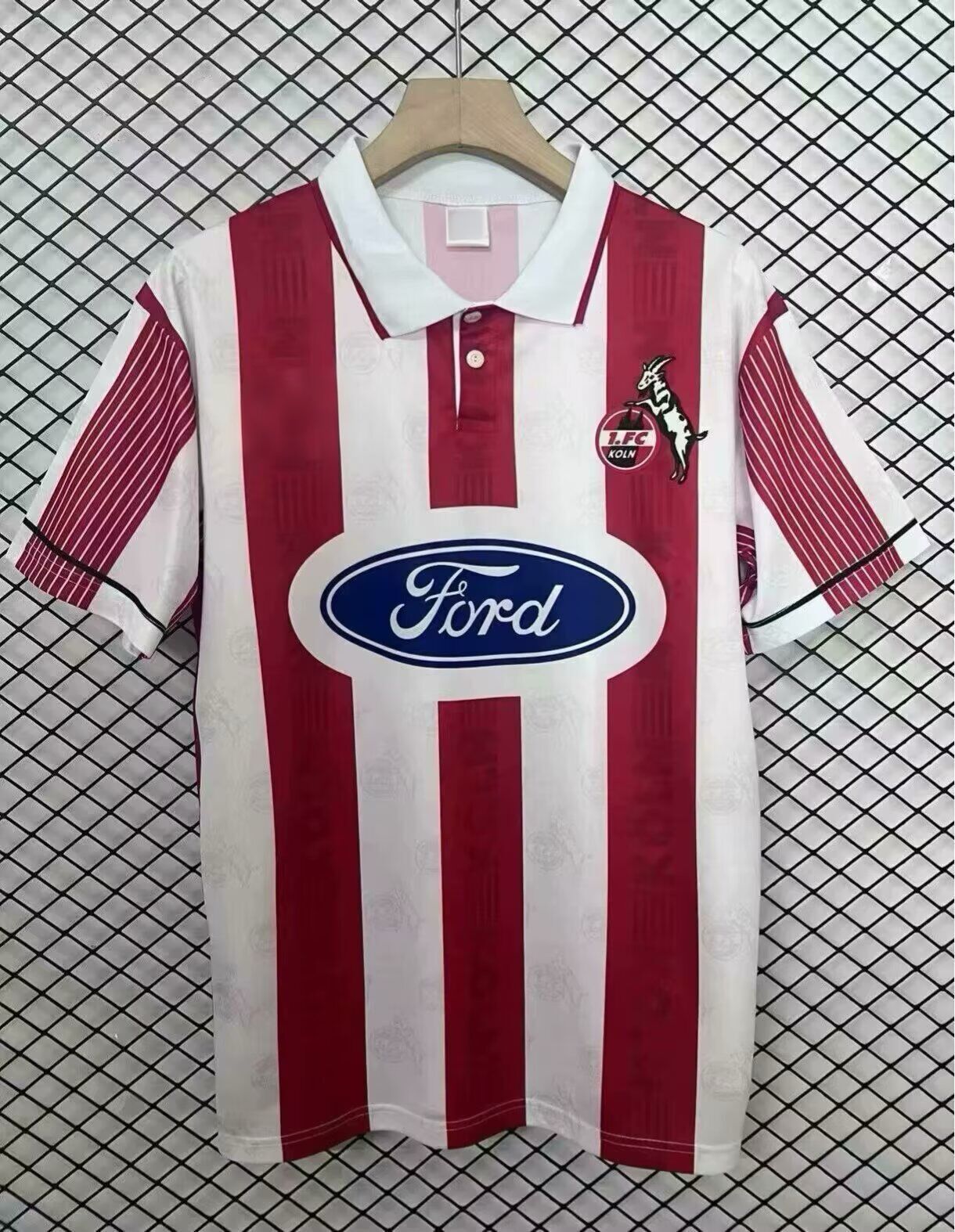 1. FC Köln Retro Heimtrikot 1995/96 Fußball