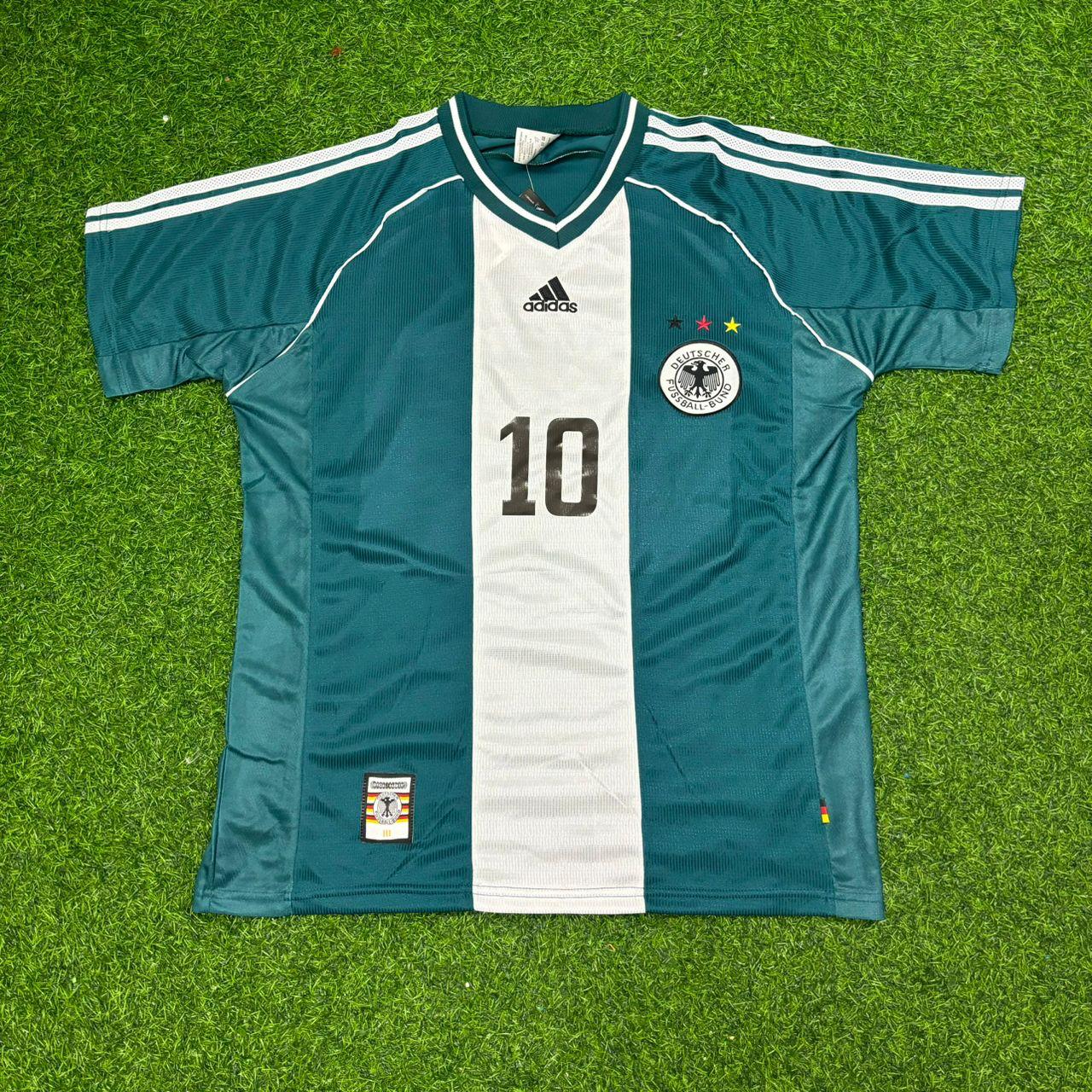 Uli Hoeness Germany Away Retro Football Jersey Kit