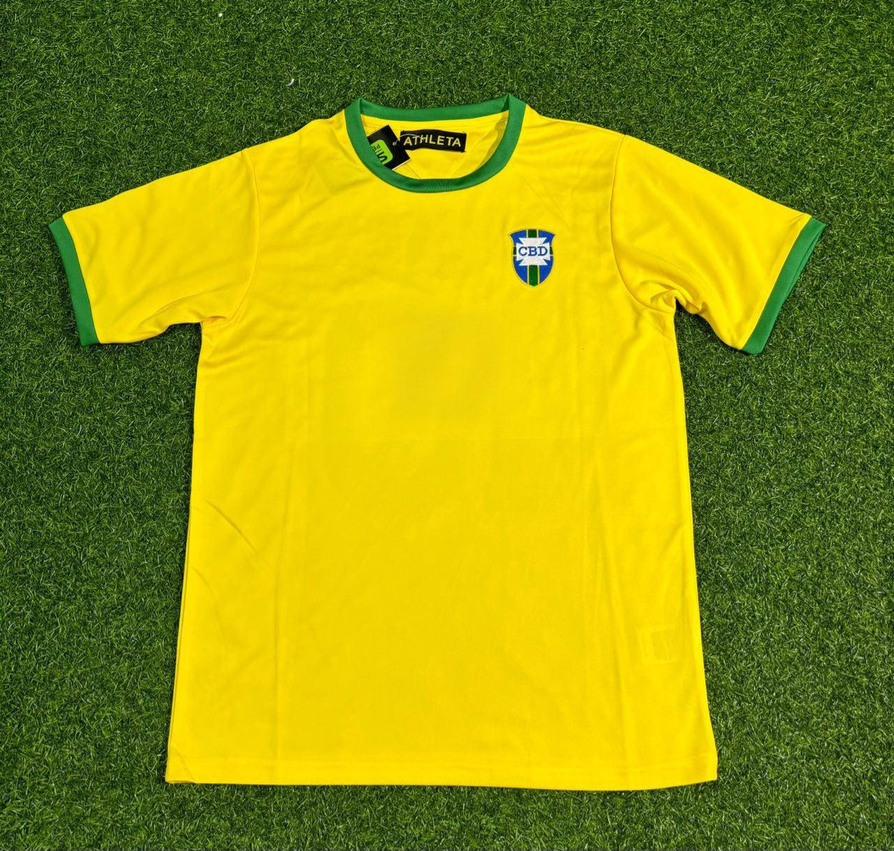 Brazil Neymar Jr Retro Home Football Jersey Trikot Maillot