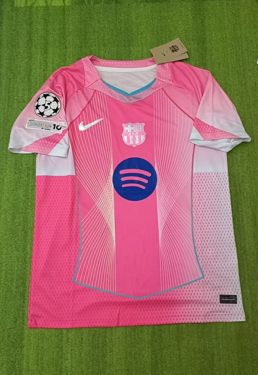 Lamine Yamal Barcelona Home CL 2026 Football Jersey