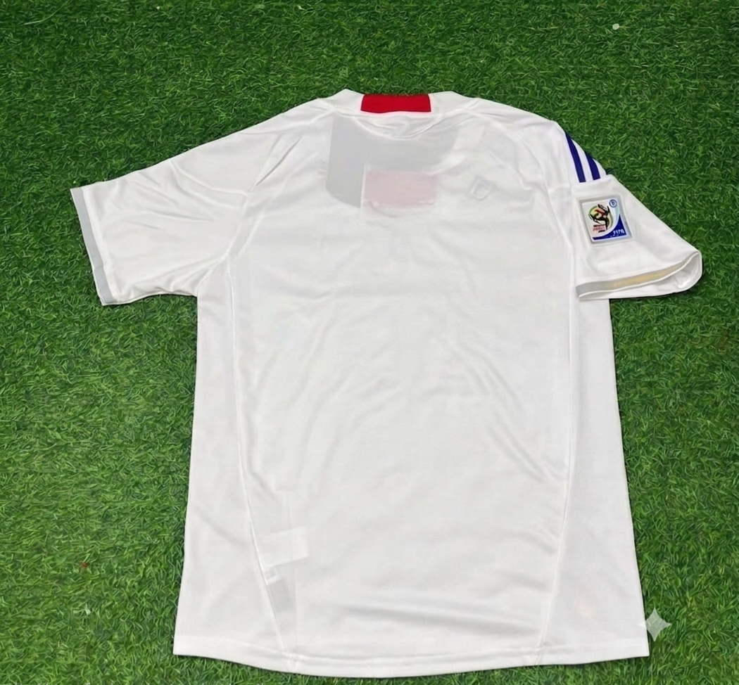 Japan World Cup 2010 White Retro Football Jersey