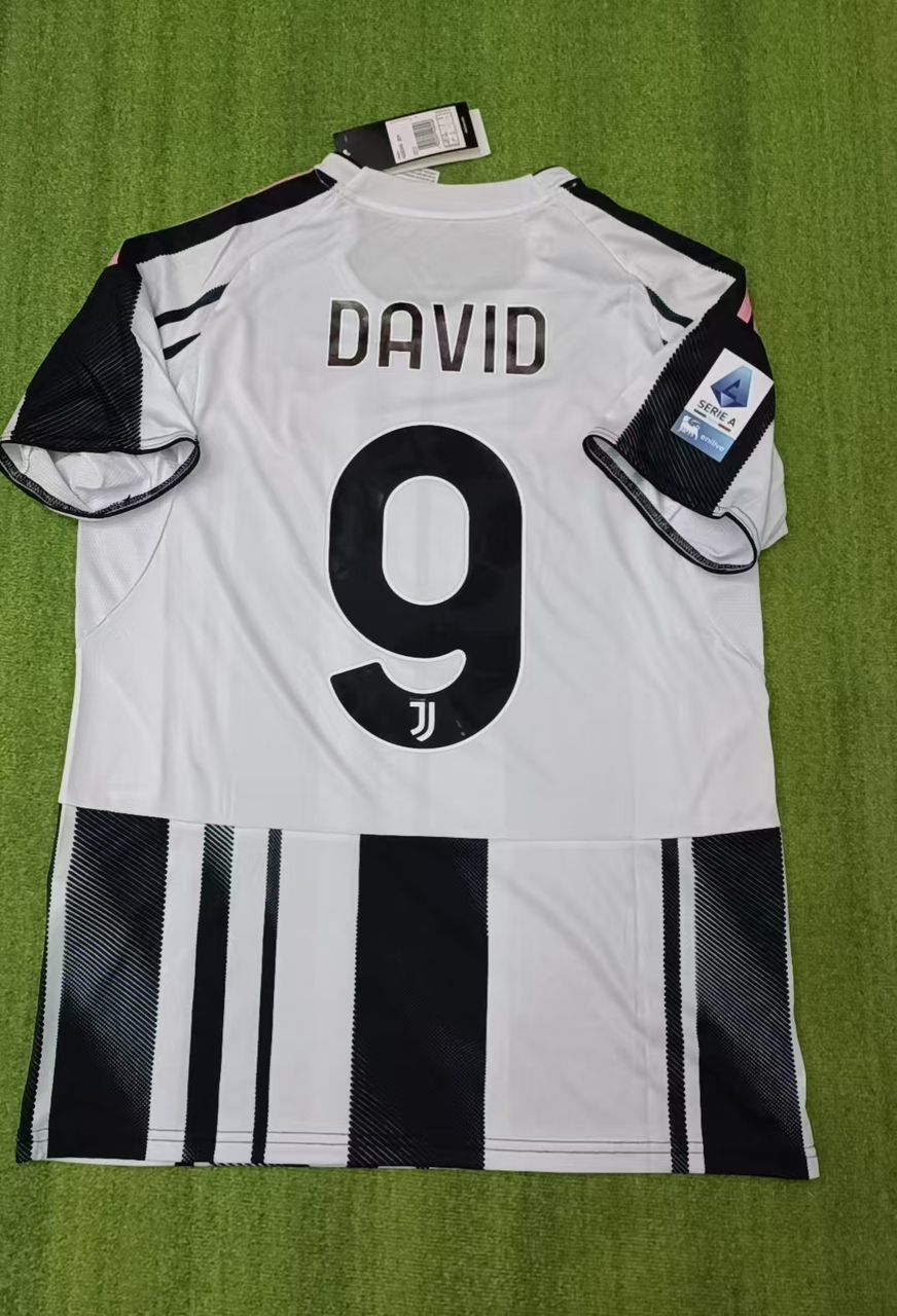 Jonathan David Juventus Home 2026 Football Jersey