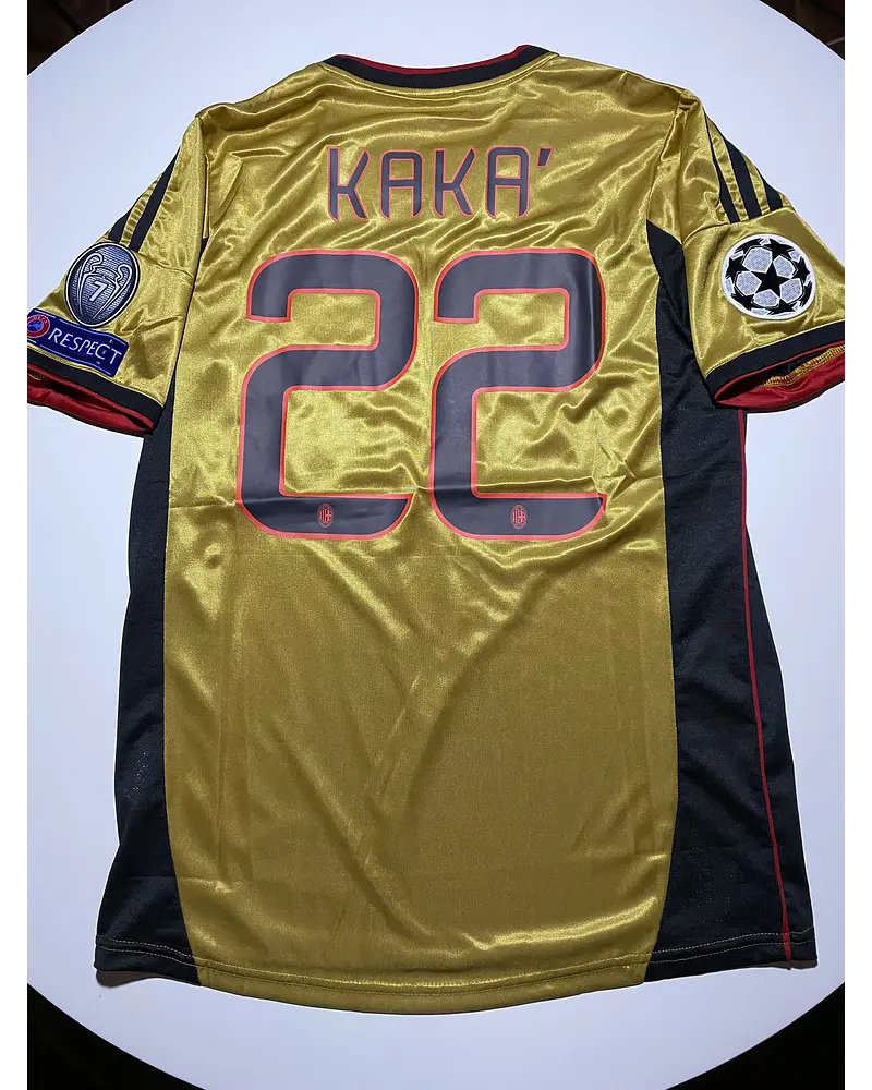 Kaká Leite 22 - AC Milan 2013/2014 Red Black Retro Jersey Trikot