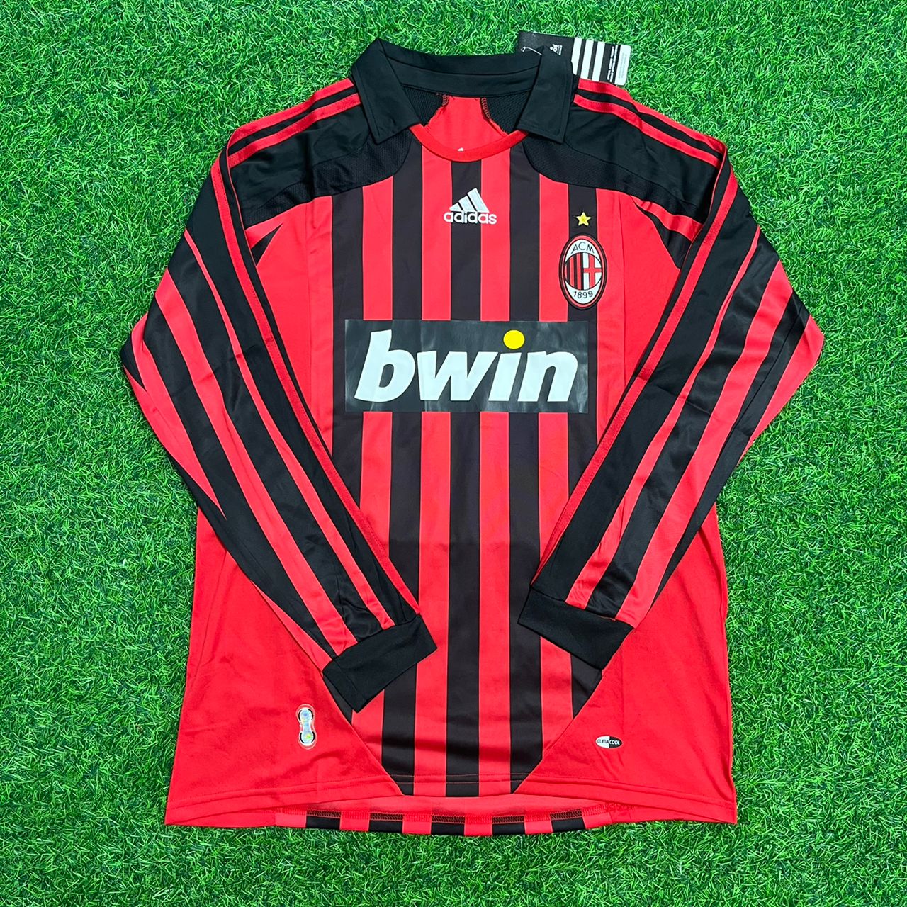 Kaká 22 Milan 2007/2008 Red & Black Home Retro Football Jersey Kit