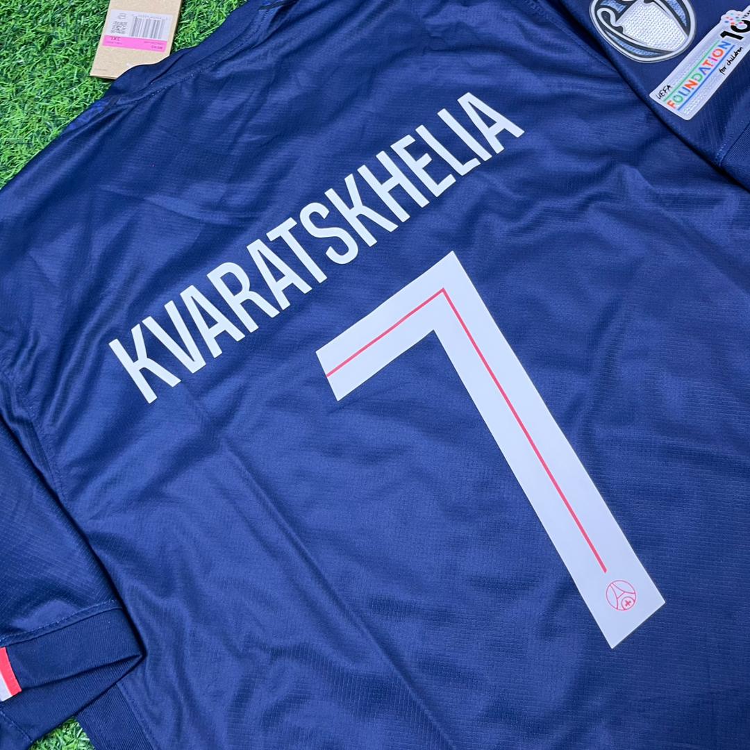 Kvara Khvicha Kvaratskhelia #7 Football Jersey