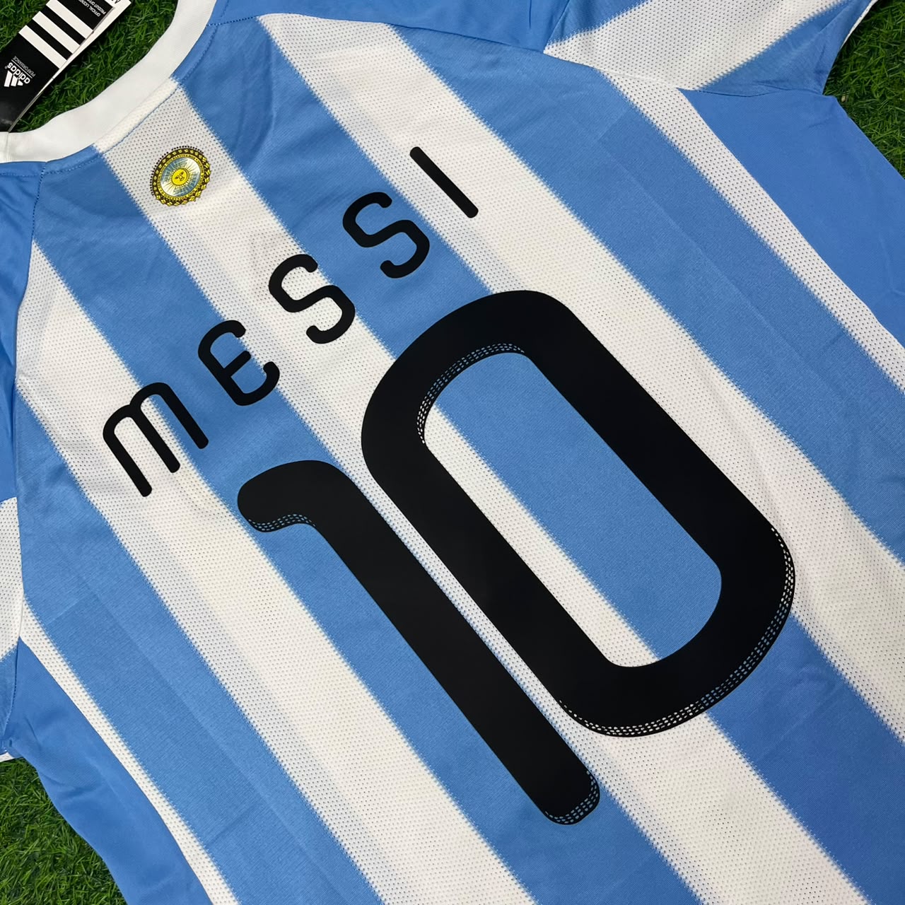 Argentina World Cup 2010 Lionel Messi 10- Retro Football Jersey