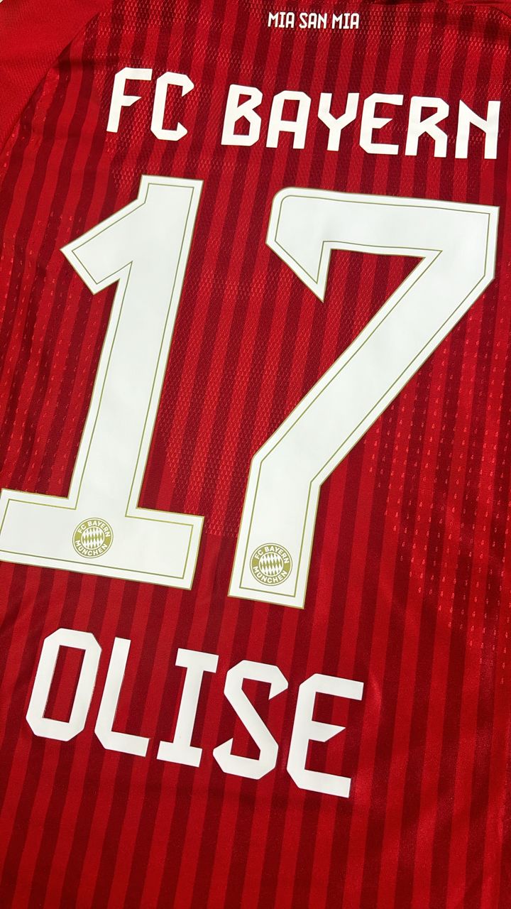 Michael Olise Bayern Munich 2027 Championship Long Sleeve Football Jersey Kit