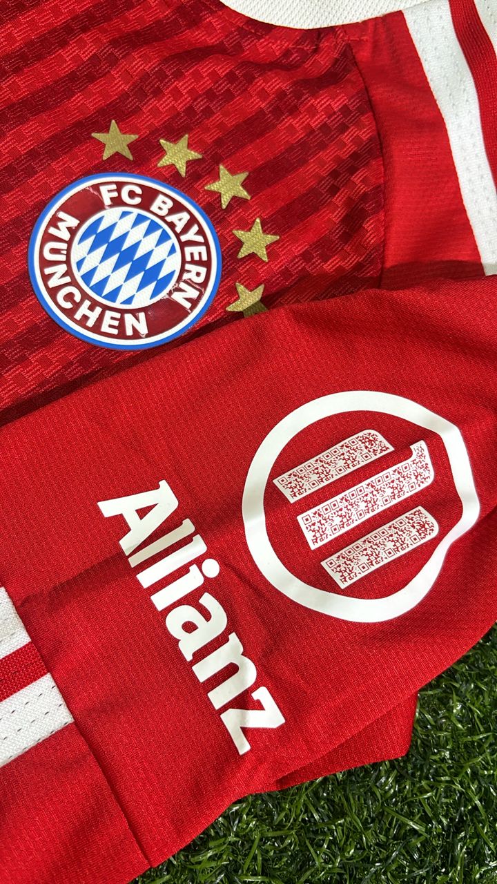 Harry Kane #9 Bayern Munich 2027 Bundesliga Championship Patch Football Jersey Kit