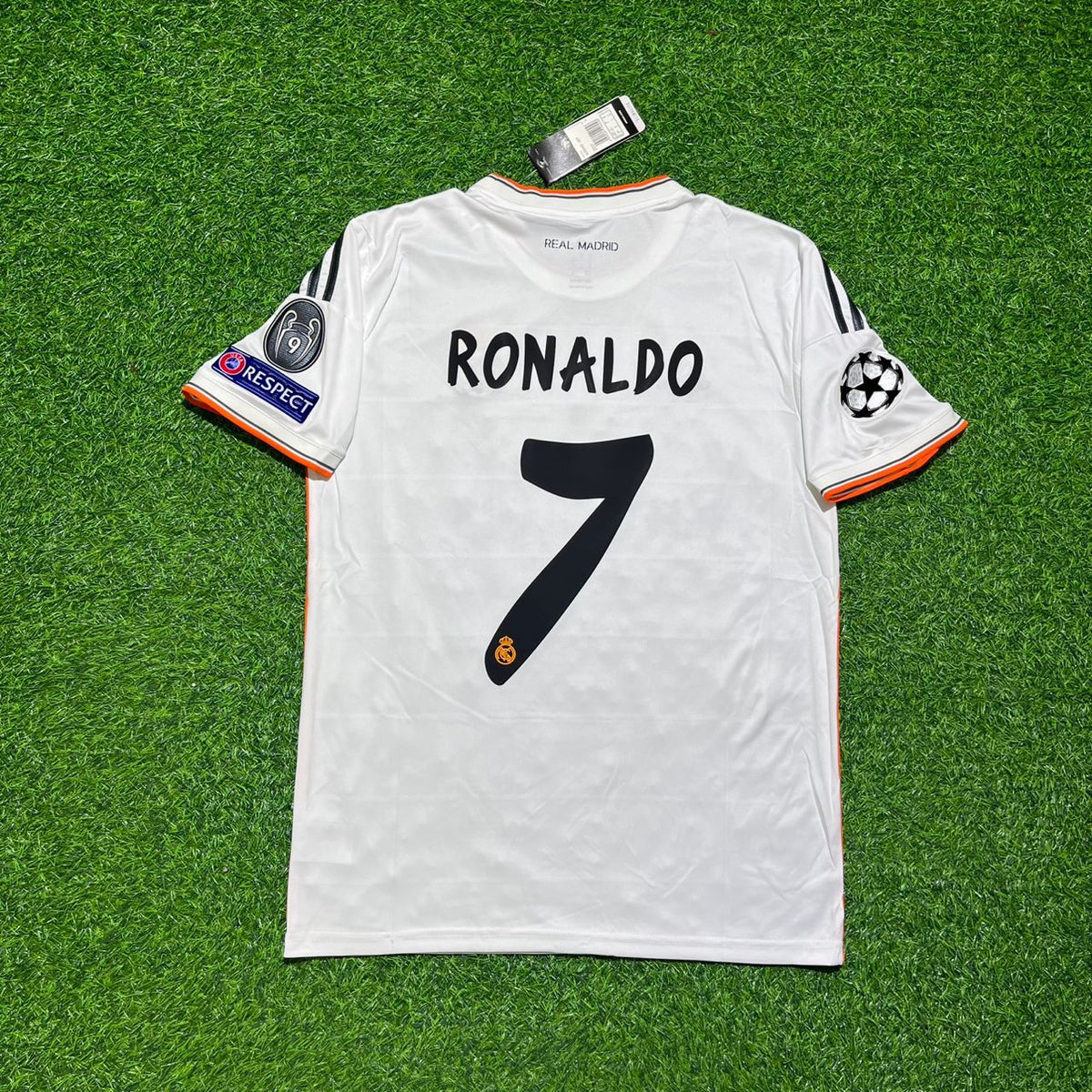Cristiano Ronaldo 2014 CL Final Retro Football Jersey Paradise Edition