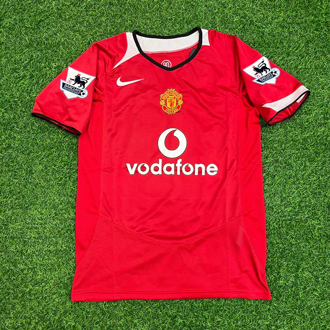 Manchester Park Ji-Sung United Retro 2005-06 Retro Jersey Maillot Maglia Soccer Kit