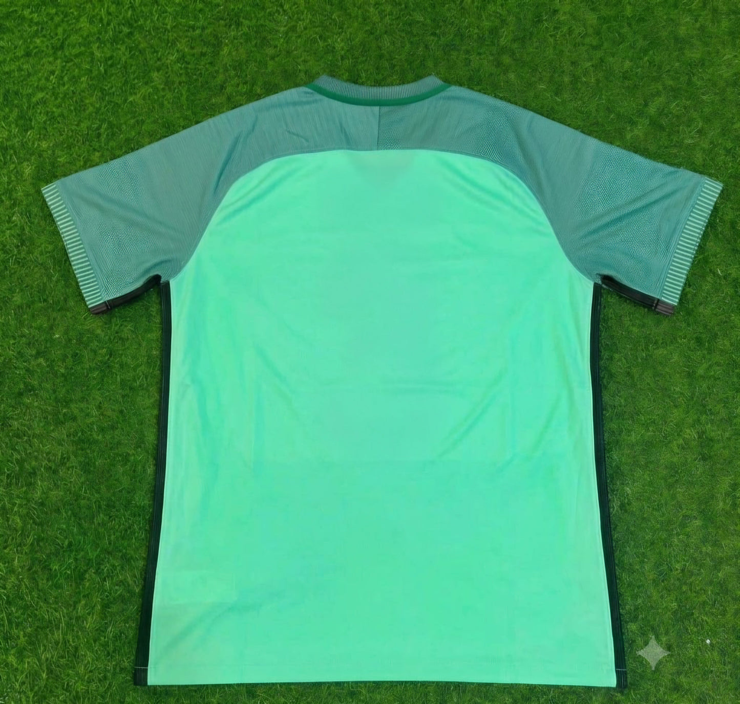 Portugal EURO 2016 Green Retro Football Jersey