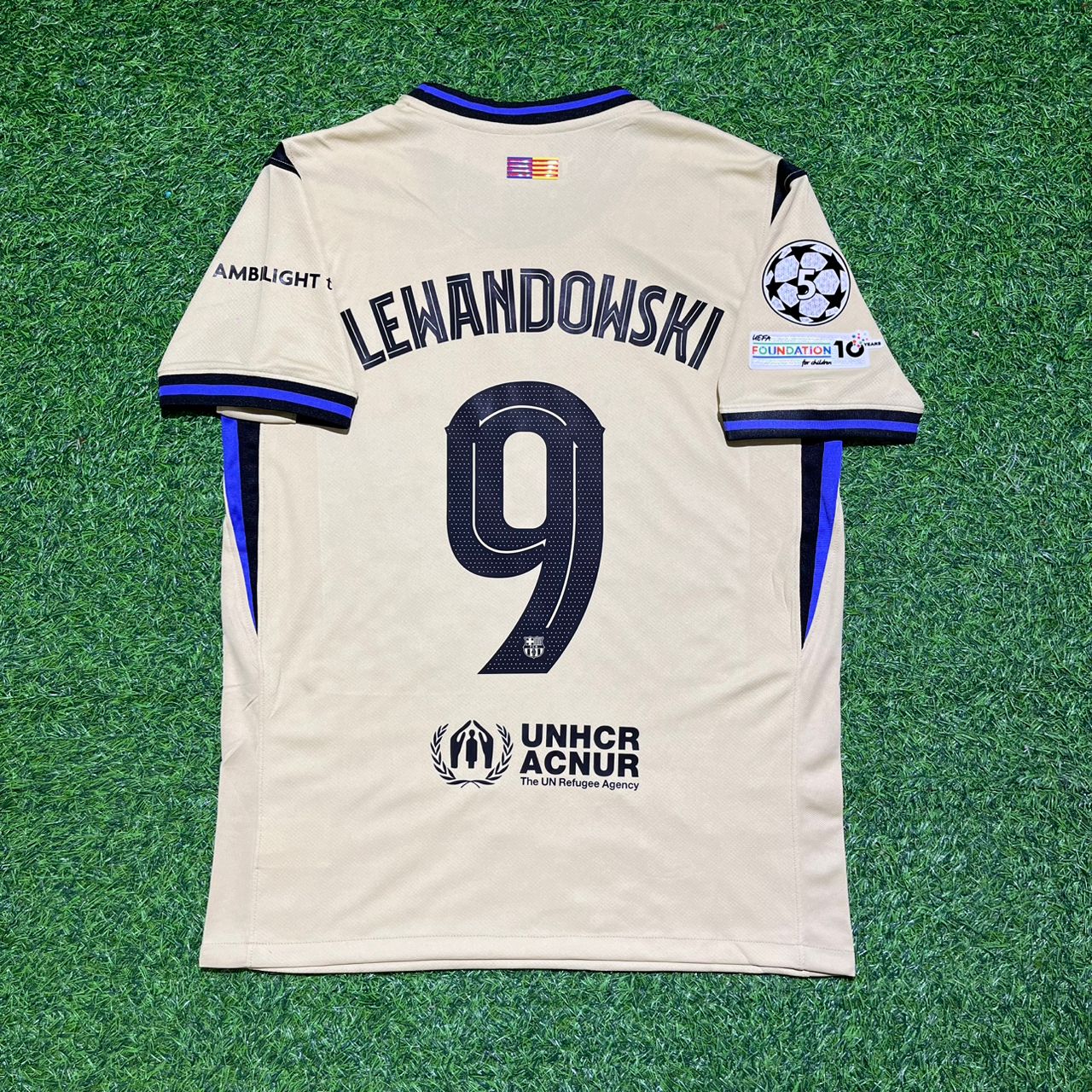 Robert Lewandowski Barcelona 2025/2026 Season Football Jersey Edition 2