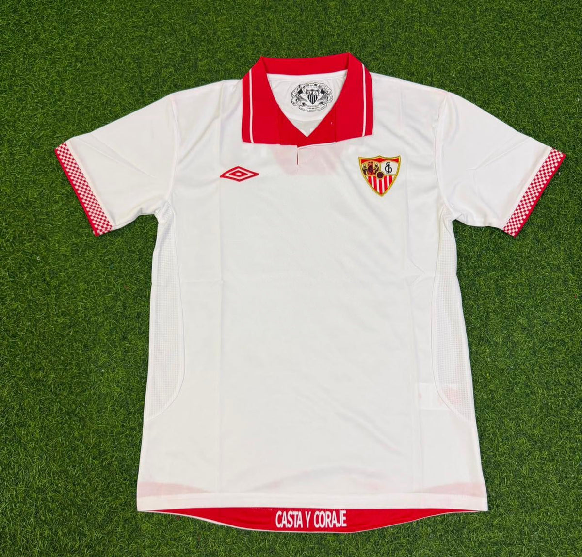 Davor Suker Sevilla Commemorative Red Home Retro Football Jersey