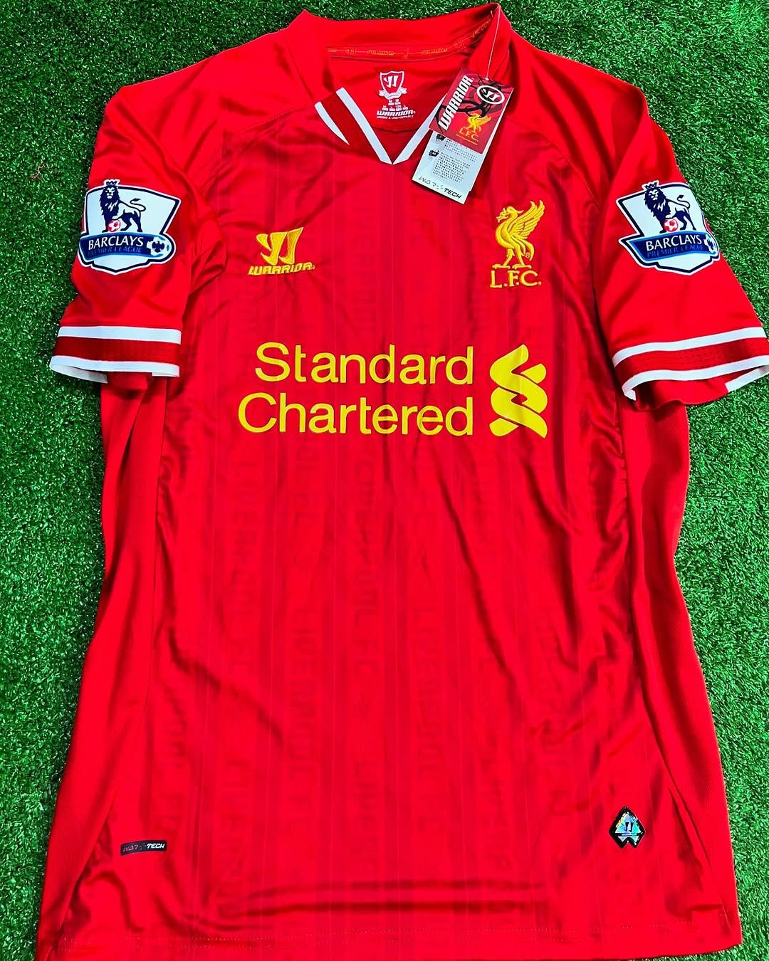 Luis Suarez Liverpool 2013 2014 Season Red Retro Jersey Maillot Trikot