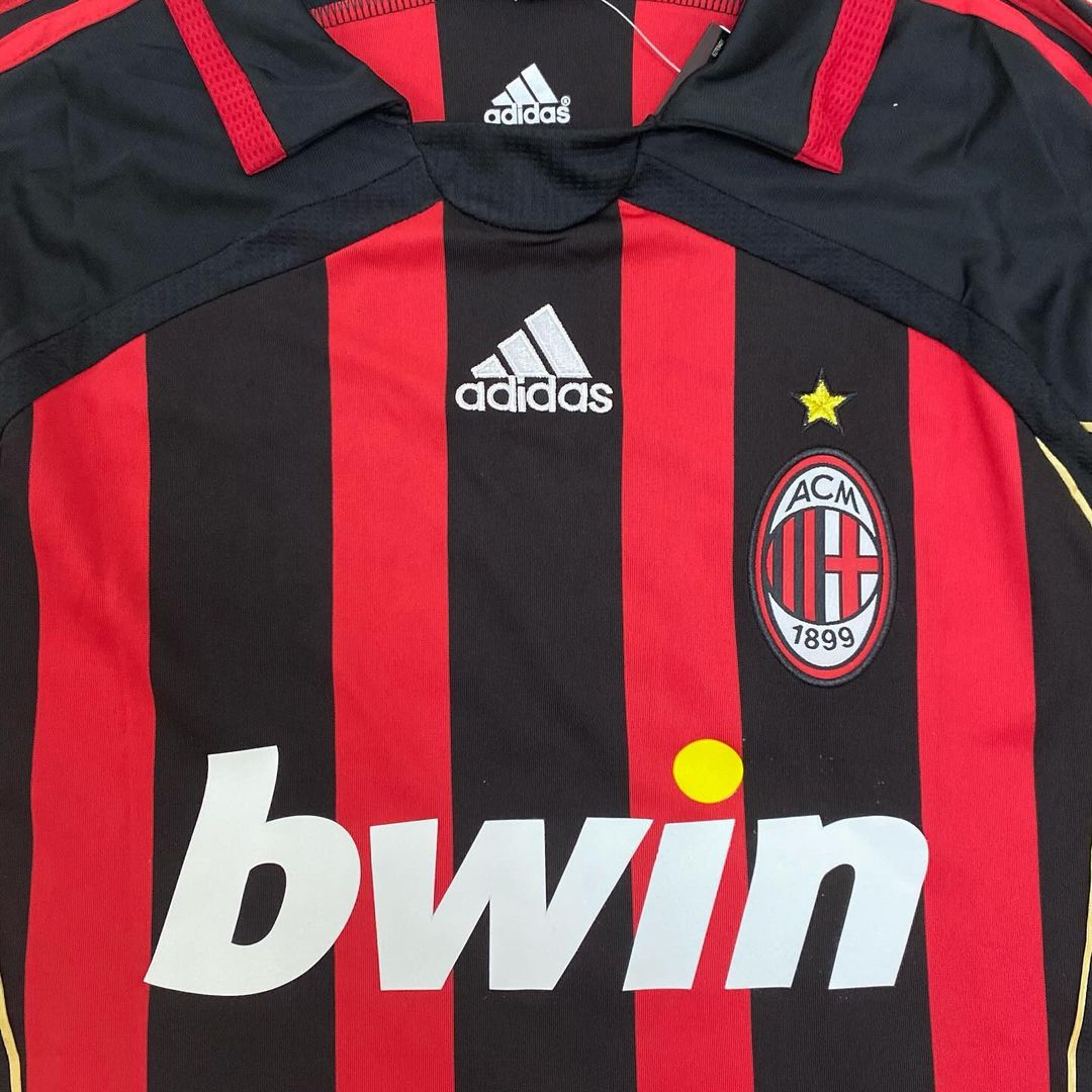 Paolo Maldini AC Milan 2006 2007 Season Retro Jersey Trikot
