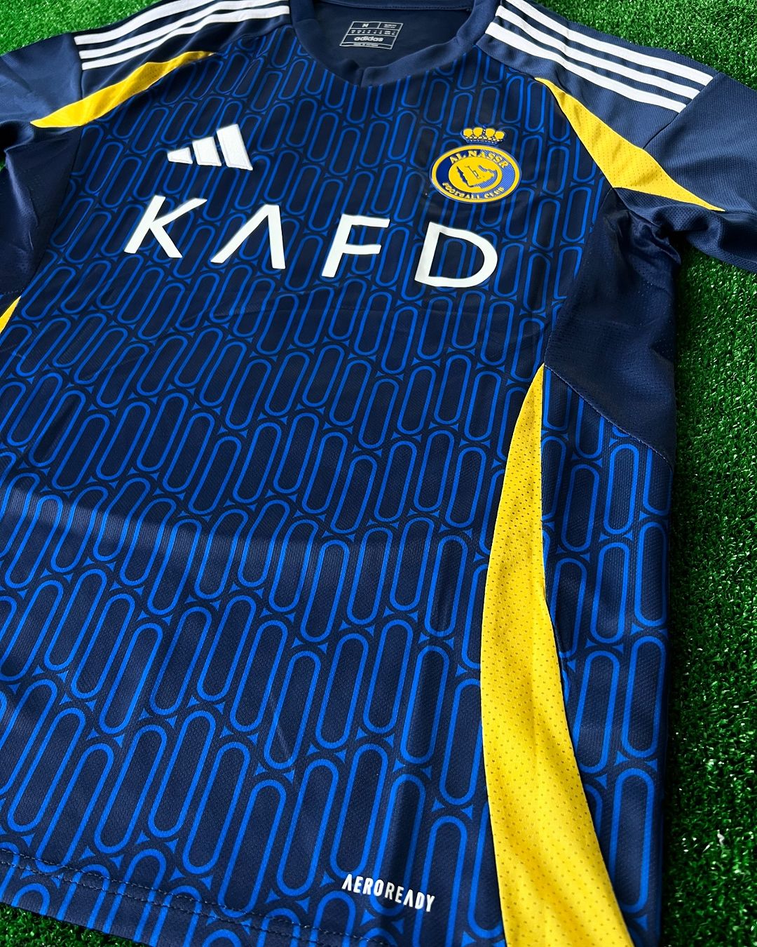 Cristiano Ronaldo #cr7 Al Nassr 2025 New Season Home Saudi Black Blue Jersey